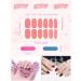 384 Pieces Full Wraps Nail Polish Stickers Kalolary 32 Sheets Solid Glitter Color Nail Wraps Self-Adhesive Nail Decals Stick on Nail Strips with 5 Nail Files for Women Girls DIY Nail Art Decoration Nail stickers - Buy Online on GoSupps.com