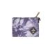 Revelry Mini Broker Small Cosmetic Bag - Water Resistant Bag, Padded, Pocket Size Zipper Pouch with Carbon Filter System 0.25L 6" x 4.5" (Tie Dye)