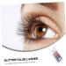 minkissy 6 Pairs Glitter False Eyelashes Halloween Glitter Lash Extensions Cosplay Lashes Color Lashes Extension Glitter Lashes False Lash Flash Costume Fake Lashes Artificial Extend Fiber - Buy Online on GoSupps.com