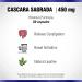 60 Cascara Sagrada Capsules 450mg by Natural Systems - Vegan, Non-GMO, Non-Gluten - Herbal Constipation Relief and Laxative Support - Buy Online on GoSupps.com