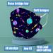 Buy WEXCV 50-Pack Children s Disposable Masks - Outdoor Space Print Protective Masks for Kids - Buy Online on GoSupps.com