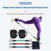 Buy Adjustable Ankle Resistance Band Set - Portable Leg Exercise Bands for Strength Training & Travel - Buy Online on GoSupps.com