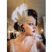 IYOU 1920 Flapper Headpiece Gold Feather Gatsby Headband Vintage Rhinestone Prom Costume Wedding Hair Accessories for Women - Buy Online on GoSupps.com