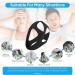 Adjustable Anti Snoring Chin Strap - Effective Solution to Stop Snoring - Unisex Black Design - Buy Online on GoSupps.com