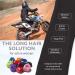 Wrapter Sports & Motorcycle Ponytail Wrap - Black - Buy Online on GoSupps.com