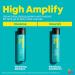 Matrix High Amplify Volumizing Shampoo & Conditioner Set - 10.1 Fl Oz (Pack of 2) | Silicone-Free | For Fine or Thin Hair - Buy Online on GoSupps.com