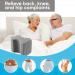 Memory Foam Knee Pillow for Side Sleepers - Contoured Leg Pillow for Spine Alignment & Pain Relief - Grey - Buy Online on GoSupps.com