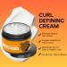  Mimoqk Curl Cream Curl Enhancer Hydrating Castor Oil Frizz Control Styling Formula Nourishing Conditioning Repair Strengthening Softening 3.53oz Product for Wavy Curly Hair - Buy Online on GoSupps.com
