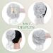 S-Noilite Tousled Updo Claw Clip Hair Bun - Silver Grey Synthetic Curly Wavy Scrunchies for Women - Buy Online on GoSupps.com