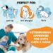 BENCMATE Inflatable Recovery Collar for Dogs & Cats - Large Blue 12-18 - Soft E-Collar for Enhanced Comfort & Visibility - Buy Online on GoSupps.com