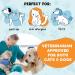 Bencmate Inflatable Recovery Collar for Dogs & Cats - Leak Protection Comfort & Visibility - X-Gro Blue (Neck: 18-25 cm) - Buy Online on GoSupps.com