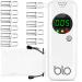 BLO Digital Ketone Breath Meter Analyzer for Diet, Weight Loss, and Blood Ketone Management, Accurate Portable Ketogenic Testing with 10 Mouthpieces, Quick Breathalyzer Status Tracing