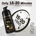 Buy Black Hair Dye Shampoo 3 in 1 | Herbal Gray Hair Coverage for Women | Natural Color Shampoo - Buy Online on GoSupps.com