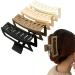 4 Pcs Extra Large Claw Clips for Thick Hair  5'' Large Hair Clips Jumbo Claw Clip  Non-slip Square Hair Clips for Curly Hair  Matte Strong Hold Rectangle Claw Clip Hair Accessories for Women Girls