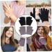 Ipetboom 2 Pairs Half Finger Moisturizing Gloves Cosmetic Gloves Fingerless Gel Gloves Knit Mittens Womens Winter Gloves Dry Hand Gloves Spa Miss Touch Screen Plant Essential Oil - Buy Online on GoSupps.com