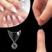 600 Pieces French Short False Nail Tips - DIY Manicure & Nail Design for Women - 12 Sizes Clear Water Drop Tips - Buy Online on GoSupps.com
