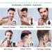 Brightup Beard Trimmer for Men - Electric Razor & Shaver Cordless Hair Clippers Trimmers Set IPX7 Waterproof Mens Grooming Kit for Shaving Face Mustache Body Ear Nose Hair Trimmer Gifts for Men Black - Buy Online on GoSupps.com