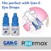 Can-C Lubricant Eye Drops with Antioxidant N-Acetylcarnosine - Effective Solution for Cataracts & Dry Eyes - Includes Peermax Drop Direct Eye Drop Guide - Buy Online on GoSupps.com