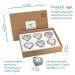 Tealavie 6 Series Gr ner Tee Gift Set - Premium Green Tea Tasting Box (45g) - Perfect for Easter 2024 - Ideal Gift for Tea Lovers - Buy Online on GoSupps.com
