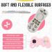 IRVY Silicone Teething Toys 2-Pack for Babies 6+ Months - TV Remote & Gaming Handle Joystick - Pink & Gray Molar Teether Set - Buy Online on GoSupps.com