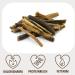 Petlove Ochsenziemer for Dogs 1kg | 100% Meat Dog Snacks | Grain-Free Dried Beef Chews | BARF Snack for Dogs - Buy Online on GoSupps.com