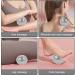 6-Piece Massage Balls Set with 20 Acupressure Rings - Silver Spiked Hedgehog Balls for Stress Relief | 32mm 47mm 56mm Massage Tools - Buy Online on GoSupps.com