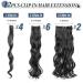Buy 22-Inch Clip-In Hair Extensions - Natural Black Thick & Curly | 180g Synthetic Hair for Women - Buy Online on GoSupps.com