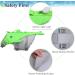 Vivaglory Dog Swimming Vest for Small & Medium Dogs | Adjustable Neon Green Life Jacket (48-58 cm Ribcage Girth) - Easy to Wear & Remove - Buy Online on GoSupps.com