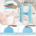 2-in-1 Scalp Massage Brush & Peeling Body Brush for Hair Growth - Soft Silicone Suitable for All Skin Types Blue - Perfect for Kids Women & Men (10.5cm) - Buy Online on GoSupps.com
