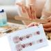 Toenails Glitter Glitter Artificial Toenail - Manicure Art Glossy Fake Toe Nails Sparkling Cat's Eye Toenail for Summer for Women Girls - Buy Online on GoSupps.com