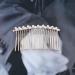 Allereya Pearl Hair Comb Barrette Pearl Hair Barrette Comb Faux Pearl Wedding Headpieces French Pearl Head Comb Clip Decorative Headwear Bride Hair Accessories for Women and Girls (Style C) - Buy Online on GoSupps.com
