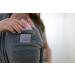 Gray Baby Sling with Front Pocket | Elastic Baby Wrap Carrier for Newborns & Toddlers | Includes Carrier Bag & Instructions - Buy Online on GoSupps.com