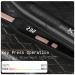 K&K Upgrade Pencil Straighteners Mini Hair Straightener Thin Ceramic Plate Flat Iron - Buy Online on GoSupps.com