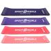 Sport2people fitness straps set nature allatex gymnastics band resistance bands with 4 resistors sports bands fitness band booty band training band rubber bands terra band rubber band Sport Pink