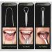 U-Shaped Stainless Steel Tongue Cleaner - Ergonomic Metal Tongue Scraper for Oral Hygiene - Buy Online on GoSupps.com
