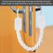 Clamping Door Protection - White Cotton Finger Guard for Babies Kids & Pets | 60 cm Sound Eliminator - Buy Online on GoSupps.com