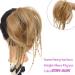Messy Bun Hair Piece for Women Synthetic Messy Hair Bun Tousled Straight Hair Elastic Braided Chignon Hairpiece Rubber Band Scrunchie Ponytail Extensions for Women Fake Hair Accessories for Women Gi Sw37-24-27 - Buy Online on GoSupps.com