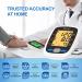 Ybor Blood Pressure Monitor for Home Use Digital Upper Arm Blood Pressure Machine with 2x99 Memory Large Backlit Screen Display Automatic Bp Machine Monitor with Large Cuff 22-44cm-Black - Buy Online on GoSupps.com