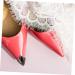 SAFIGLE Toe Protector - 2 Pairs Pointed Toe & Heel Covers High Heels Protector Boot Tips & Replacement Case for Metal Repair - Buy Online on GoSupps.com