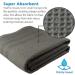 GILDEN TREE Quick Dry Waffle Towel 40x80 - Stone | Lint Free & Thin Bath Sheet for Adults - Buy Online on GoSupps.com
