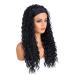 Natural-Looking Synthetic Wig for Black Women | Heat-Resistant 24-Inch Curly Hair Random Color with Striped Headband - Ideal for Stylish Hair Ripening - Buy Online on GoSupps.com