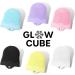 Glow Cube Super Soft Silicone Face Cleanser & Body Massaging Mitt - Purple | Multifunctional Tool - Buy Online on GoSupps.com