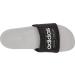 adidas Adilette Slide Sandal - Unisex (Black/White/Grey) - Size 10 Women/9 Men - Buy Online on GoSupps.com