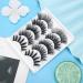 10 Pairs 6D False Eyelashes - Professional Long Thick Black Fiber Lashes | International Shipping - Buy Online on GoSupps.com
