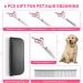Goldoars Dog Cup Fur Scissors Set | 6 Professional Curved Stainless Steel Grooming Tools for Dogs & Cats | 7.5 Scissors Thinning & Curved Scissors Grooming Comb - Buy Online on GoSupps.com