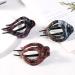 Mistofu 3-Piece French Curved Hair Clips Set | No Slip Strong Grip | Extra Large Clips for Thick Hair | Multicolor A - Buy Online on GoSupps.com