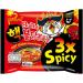 Samyang Hot Chicken Flavour Buldak Ramen Noodles Spicy Hot Triple (3x Spicy) Stir Fried Korean Ramyun 140g (Pack of 5) - Buy Online on GoSupps.com