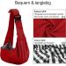Petloft Reversible Small Dog Carrier - Adjustable Hands-Free Sling for Dogs Cats & Rabbits - Fuchsia Pink - Buy Online on GoSupps.com