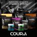 COURA Pre Workout Berries Flavor 300g - 10.5 Ounces - Protein Powder - Energy Boost - Supports Focus and Endurance - Cordyceps - Ideal for Athletes - Gluten-Free - Buy Online on GoSupps.com