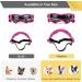 Namsan Dog Glasses - Anti-UV Waterproof Windproof Sunglasses for Small & Medium Dogs - Fashionable Pink Protective Eyewear - Buy Online on GoSupps.com